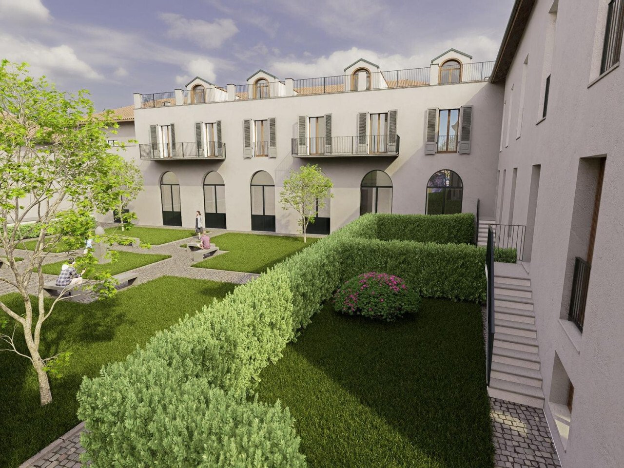 2 غرف نوم منزل ذو طابقين في Chivasso, Italy رقم 371599