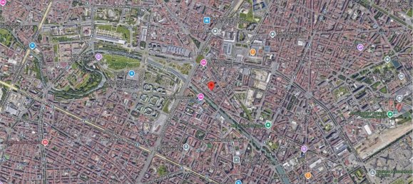 Квартира с 2 комнатами в Турин, Италия № 12239 4