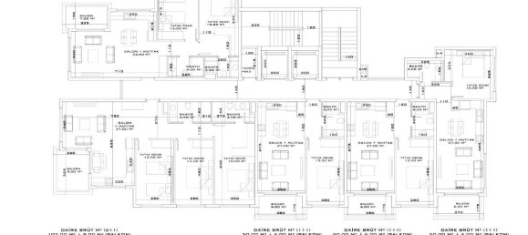 3-salle Penthouse à Okurcalar, Turkey No. 10072 12