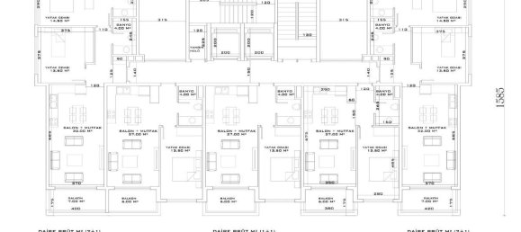 3-salle Penthouse à Okurcalar, Turkey No. 10072 17