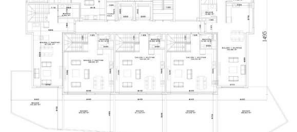 3-salle Penthouse à Okurcalar, Turkey No. 10072 13