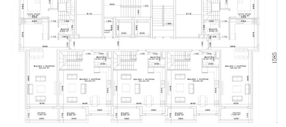 3-salle Penthouse à Okurcalar, Turkey No. 10072 15