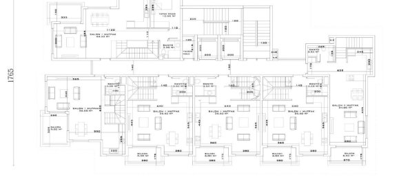 3-salle Penthouse à Okurcalar, Turkey No. 10072 10