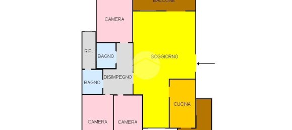 4 rooms Apartment in Rome, Italy No. 232657 42