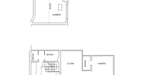 4 rooms Duplex in Venice, Italy No. 127890 6