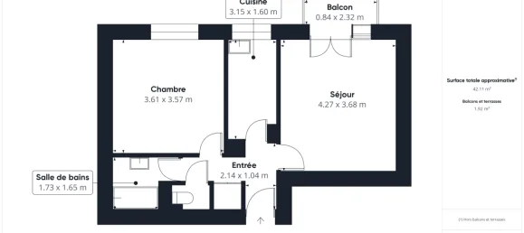 Apartamento de 1 dormitorio en Saint-Maur-des-Fosses, France No. 129670 10
