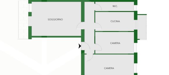 Квартира с 3 комнатами в Матера, Италия № 28776 3