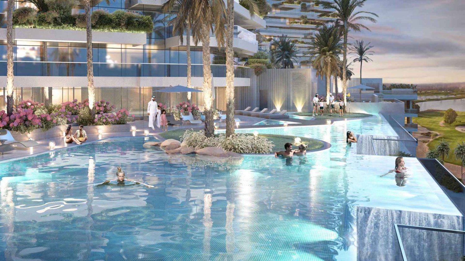 2 bedrooms Apartment in GOLF GREENS, DAMAC Hills (Akoya by DAMAC), UAE No. 60605