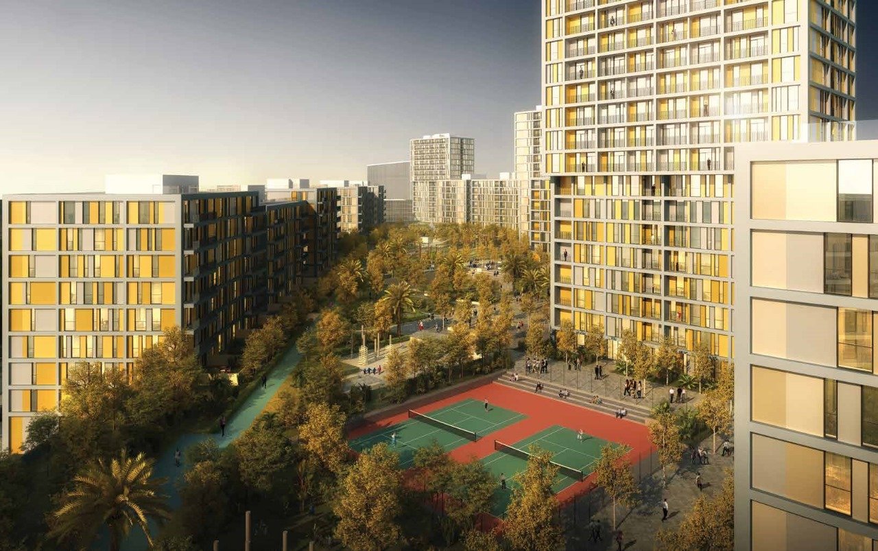 Apartamento de 1 dormitorio en Dubai Production City (IMPZ), UAE No. 14805