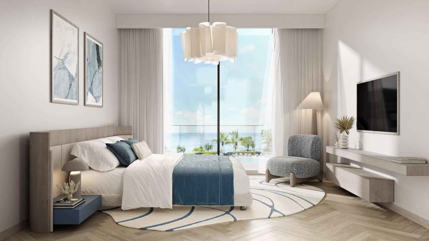 1 Schlafzimmer Wohnung in Nikki Beach Residences, Al Marjan Island, UAE, Nr. 63038