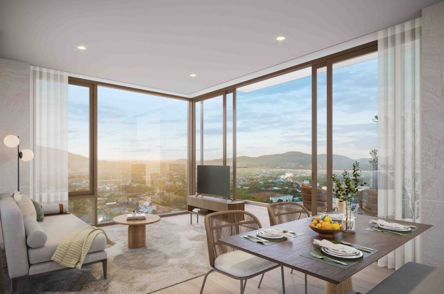 Apartamento com 2 quartos em condomínio em Hua Hin, Thailand N.º 64092