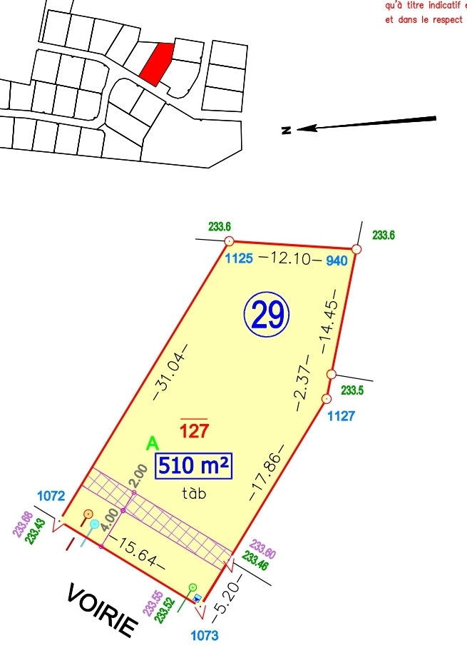 510m² Land in Niffer, France No. 78329