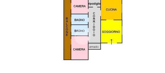 3 rooms Apartment in Naples, Italy No. 235969 23