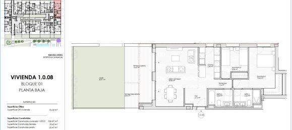 2 غرف نوم شقة في Isidora Living, Malaga, Spain رقم 15450 13