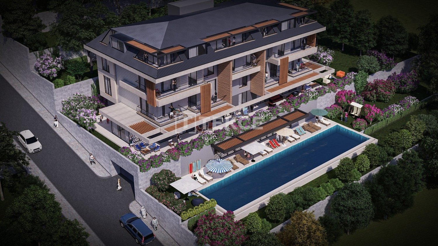 Apartamento de 2+1 en Alanya, Turkey No. 41362