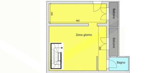 2-Zimmer Gewerbliche Immobilie in Bari, Italy, Nr. 23995 47