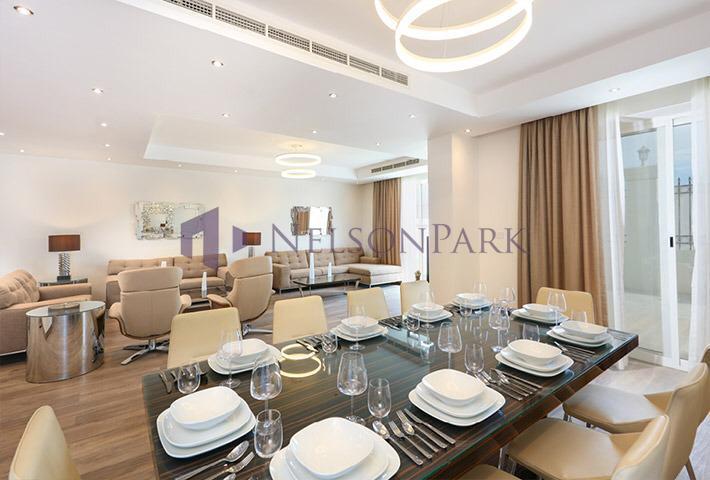 Apartamento de 3 dormitorios en Lusail, Qatar No. 1014
