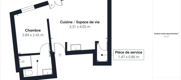 1 Schlafzimmer Wohnung in Bordeaux, France, Nr. 321012 15