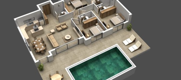 Villa 3+1 in Bodrum, Turkey No. 4864 21