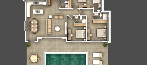 Villa 3+1 in Bodrum, Turkey No. 4864 20