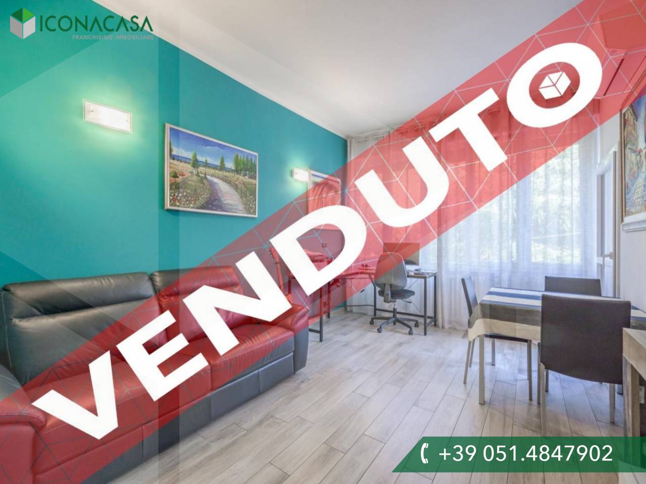 2-Zimmer Wohnung in Bologna, Italy, Nr. 24963