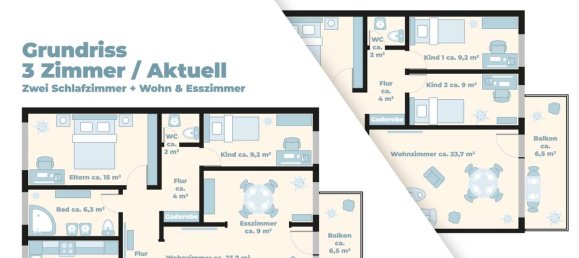 2 غرف نوم شقة في Wandsbek, Germany رقم 37123 24