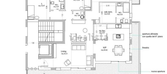 5 rooms Apartment in Palermo, Italy No. 41259 13