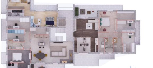 5 rooms Apartment in Palermo, Italy No. 41259 5