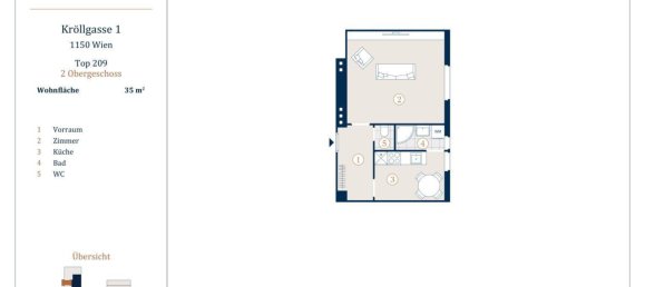 Estudio en Rudolfsheim-Funfhaus, Austria No. 209447 11