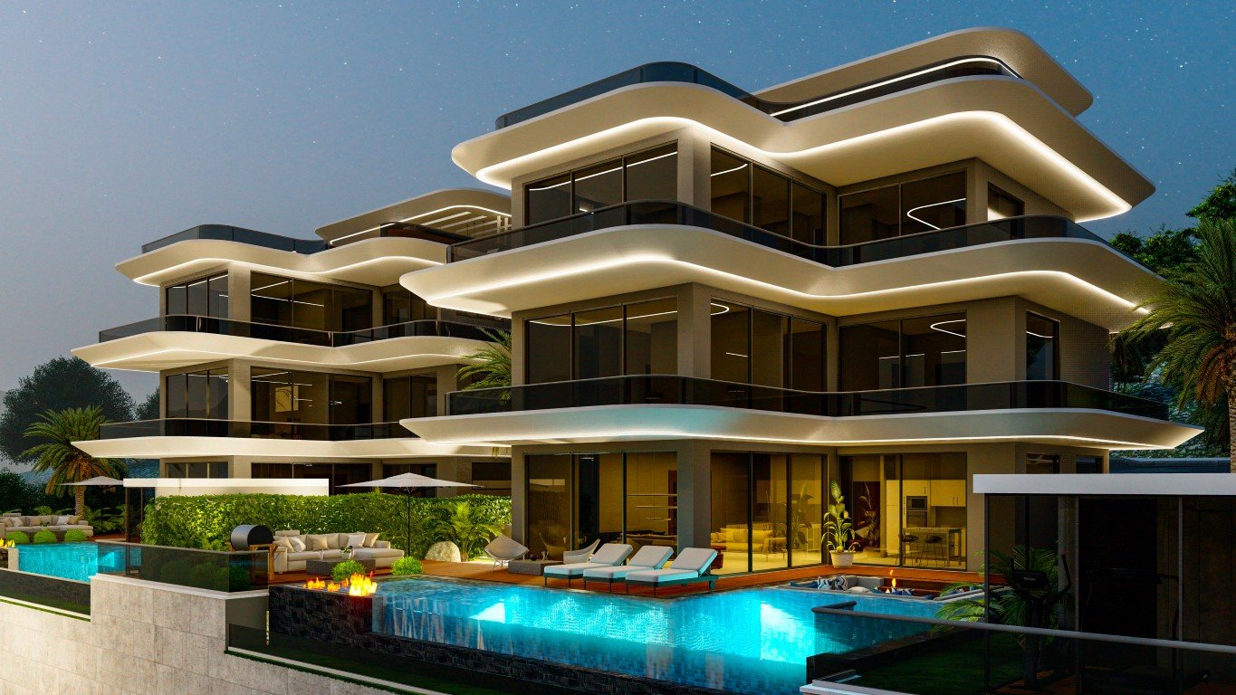 Villa 4+1 in Alanya, Turkey No. 23098