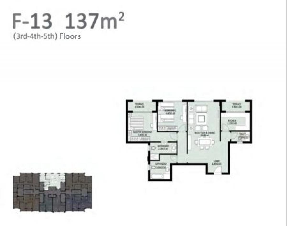 2 bedrooms Condo in New Capital City, Egypt No. 2419