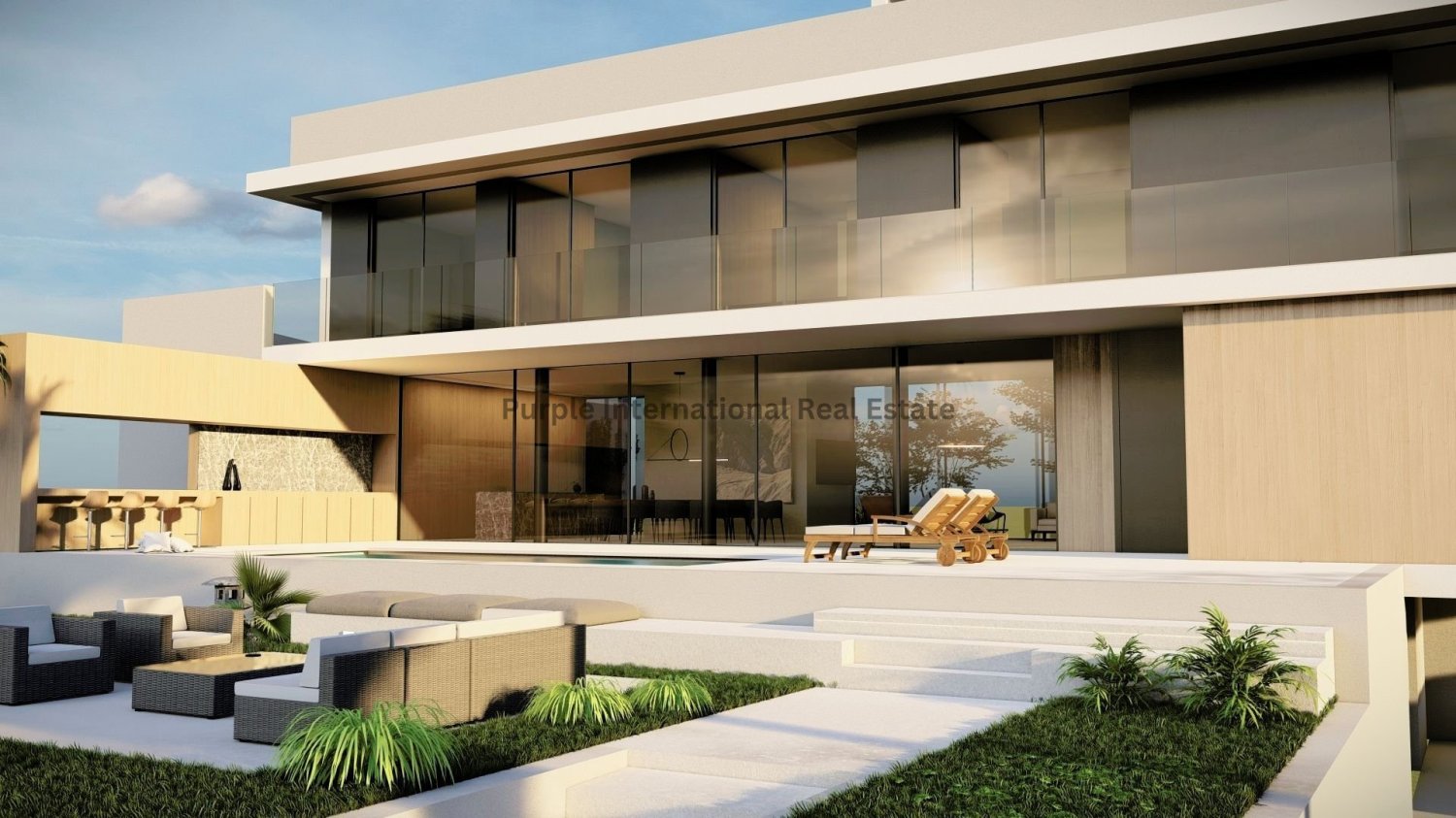 Villa de 4 dormitorios en Germasogeia, Cyprus No. 1014