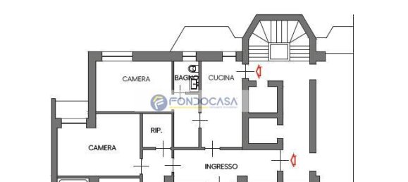 3-Zimmer Wohnung in Milan, Italy, Nr. 283324 5