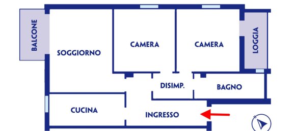 2 Schlafzimmer Wohnung in San Lazzaro di Savena, Italy, Nr. 222594 98