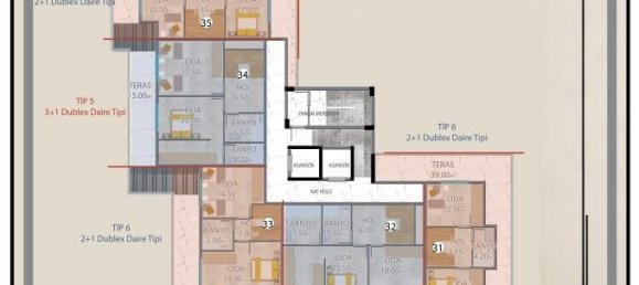 2-Zimmer Wohnung in Demirtas, Turkey, Nr. 30069 13