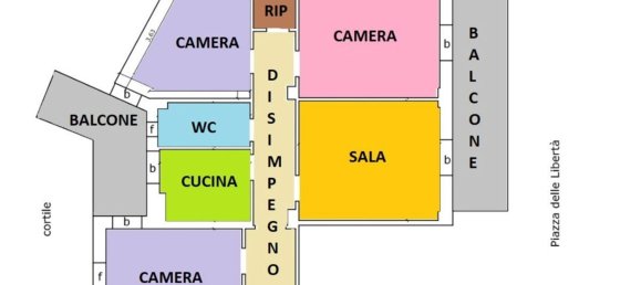 Квартира с 4 комнатами в Фоджа, Италия № 122258 13