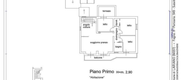 2 rooms Apartment in Lariano, Italy No. 32468 12