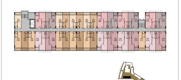 1 غرف نوم شقة في Pattaya, Thailand رقم 22821 3