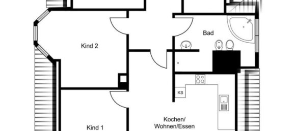 4-salle Appartement à Ortenaukreis, Germany No. 65549 2