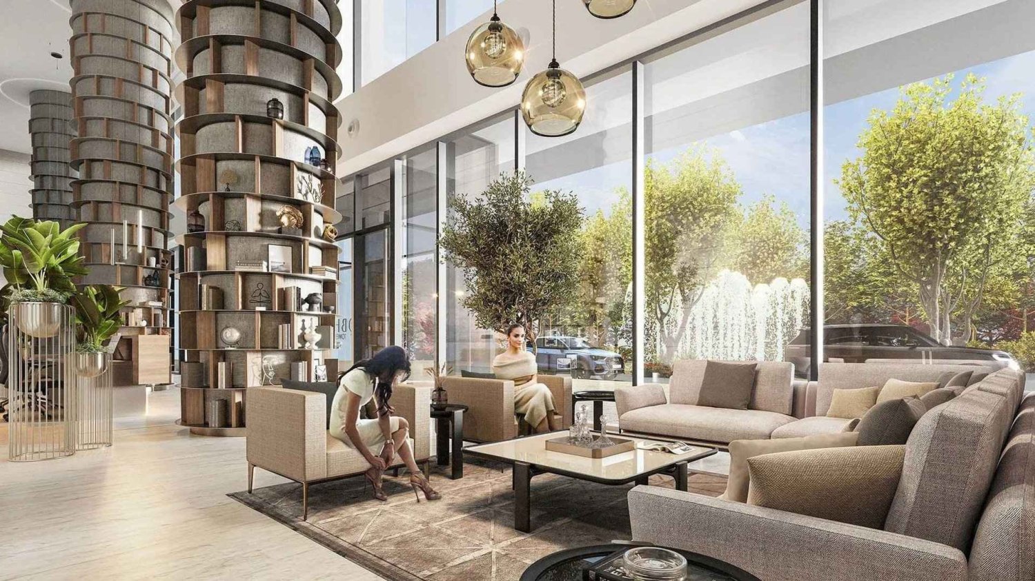 Квартира с 2 спальнями в SOBHA ORBIS, Motor City, ОАЭ № 63135