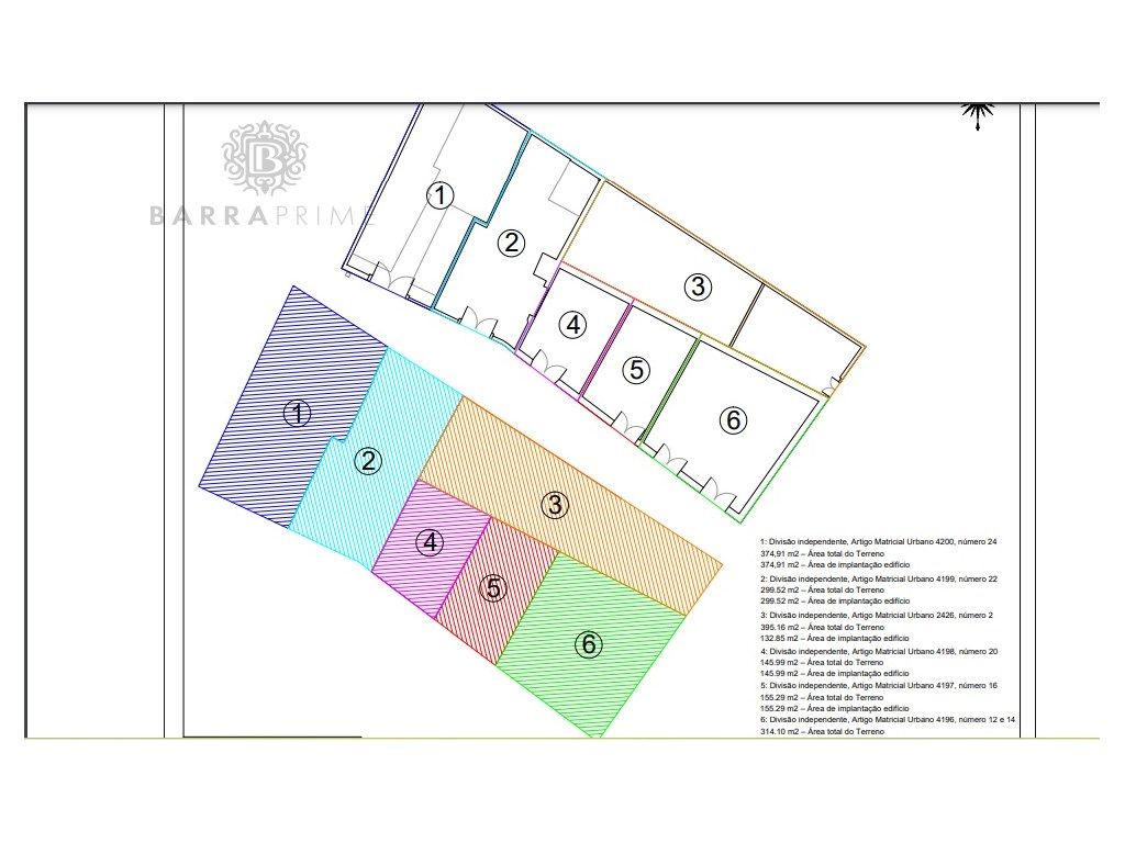 Terreno en Olhao, Portugal 1685 m² No. 208569