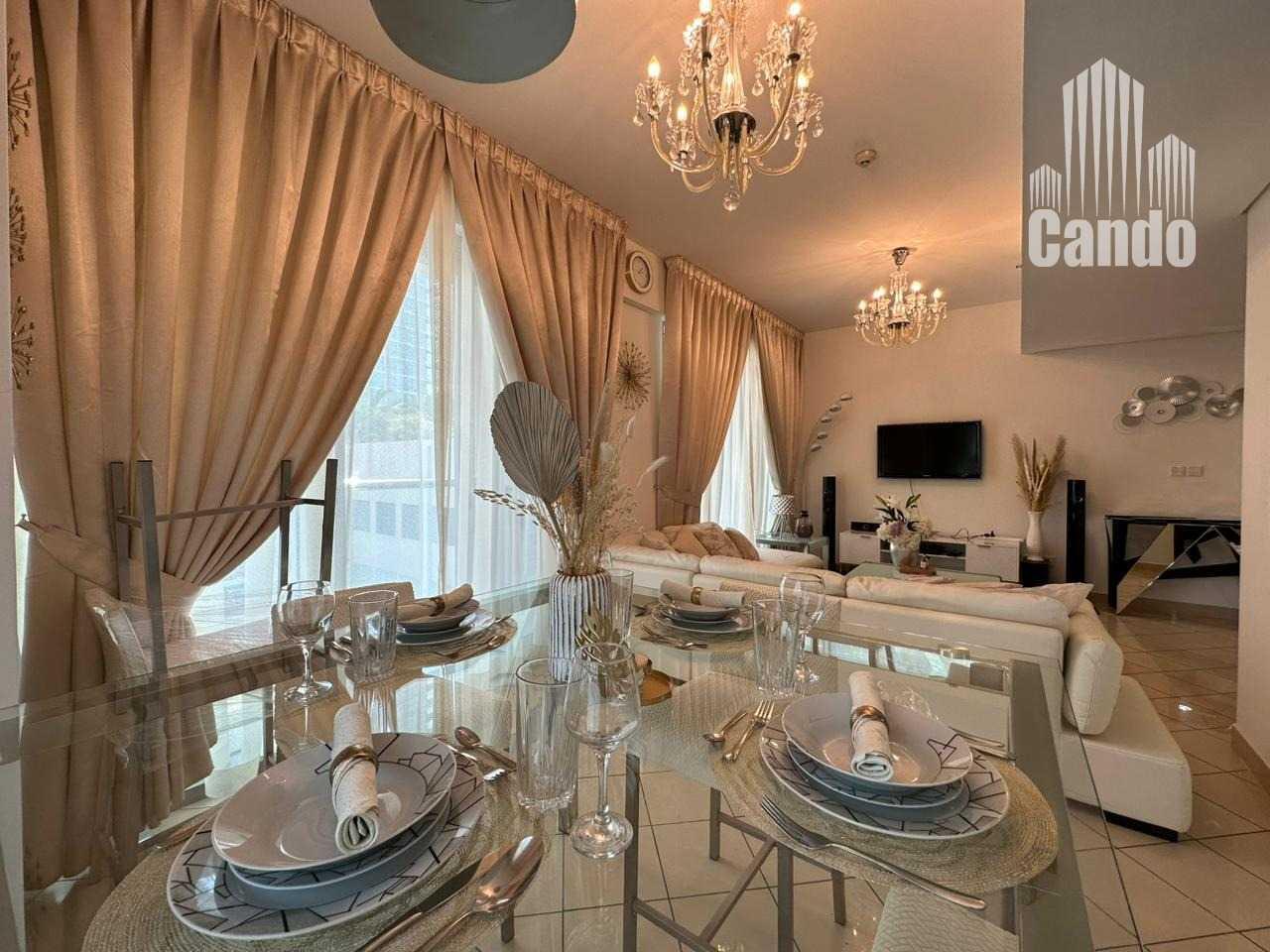 1 غرف نوم شقة في ذا فيوز, UAE رقم 97639