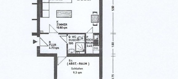 Квартира с 1 спальней в Мангейм, Германия № 33372 9