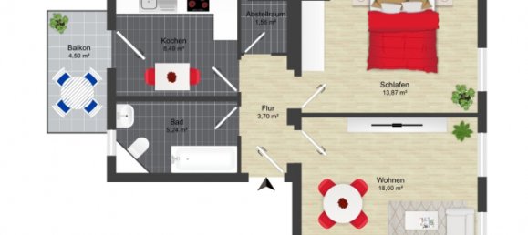 Apartamento de 1 dormitorio en Magdeburg, Germany No. 358637 7