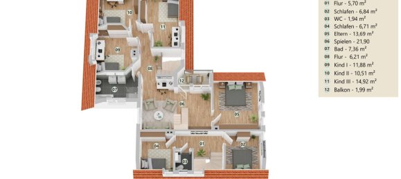 Moradia em banda T6 em Hochsauerlandkreis, Germany N.º 29559 21