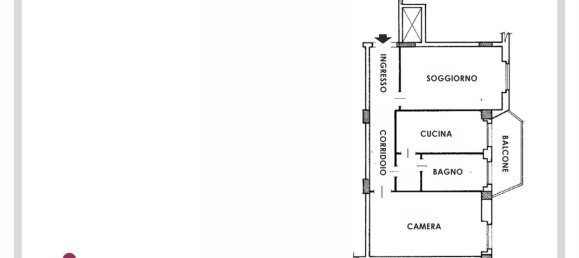 2 rooms Apartment in Rome, Italy No. 190706 33