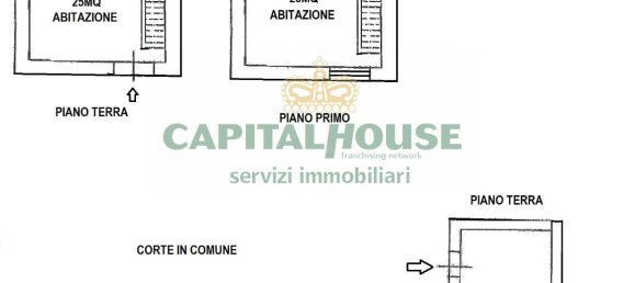 2-Zimmer Doppelhaus in Macerata Campania, Italy, Nr. 14812 2