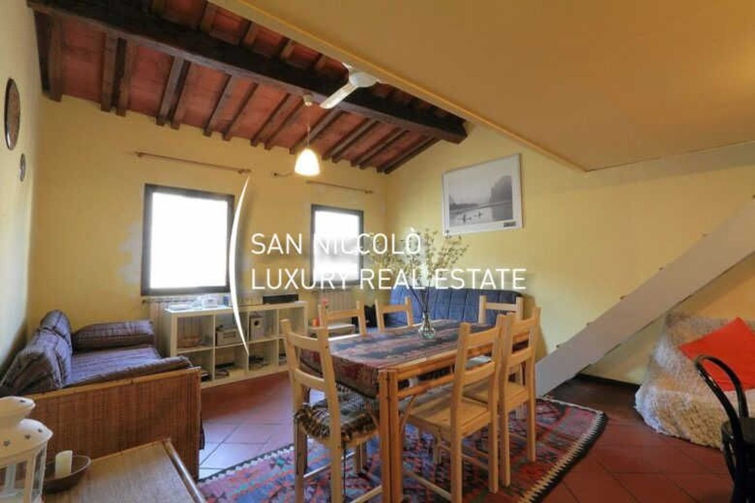 Дуплекс с 4 комнатами в Флоренция, Италия № 207775