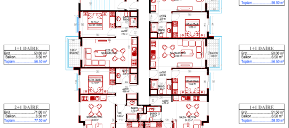 Apartment 1+1 in Mahmutlar, Turkey No. 31255 16