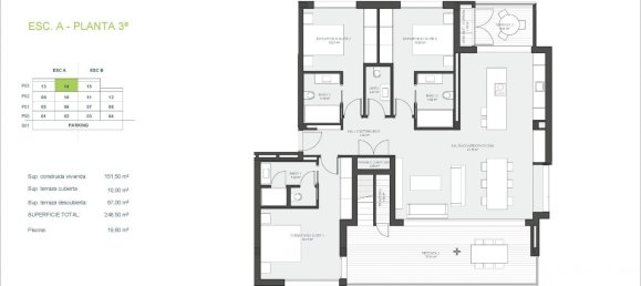 3 chambres Penthouse à Dehesa De Campoamor, Spain No. 6666 13